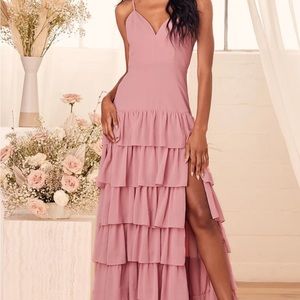 lulu’s Too Good To Be True Tiered Maxi Dress